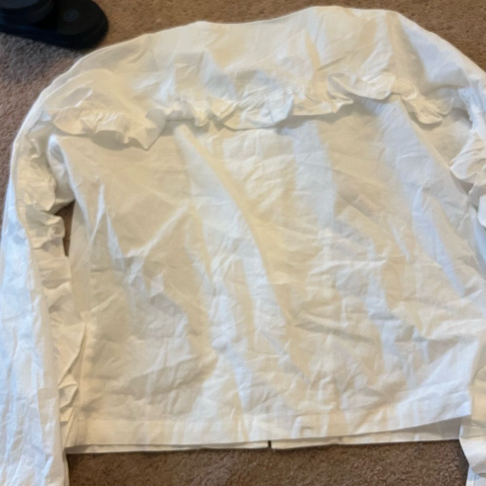 NWT commense white blouse small - Picture 9 of 10